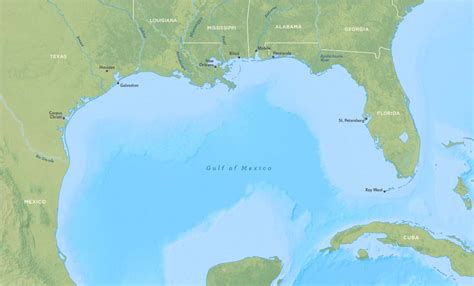 Some of the gulf of mexico does belong to mexico, but not all according to the gulf of mexico foundation, sebastián de ocampo, a spaniard who circumnavigated cuba in 15. Online Maps: Gulf of Mexico Map