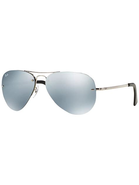 ray ban rb3449 aviator sunglasses at john lewis and partners