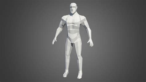 3d Modeling Low Poly Male Character Body Autodesk Maya Tutorial Youtube