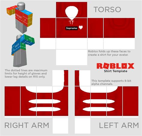 Download Roblox Template Png Roblox Shirt Template 2018 Png Image