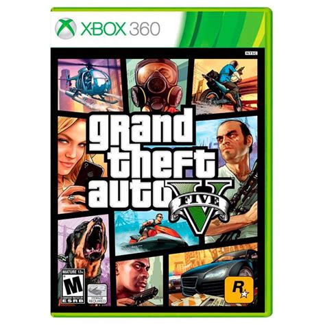 Descubre el ranking de juegos para xbox 360. Grand Theft Auto V Xbox 360 | Elektra online - elektra