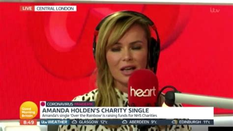 Amanda Holden Praises Nhs As She Relives Heartbreak Over Losing Son