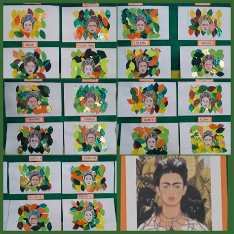 En Sala Verde Comenzamos A Trabajar Con Frida Kahlo