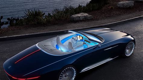 Luxus in Überlänge Das Vision Mercedes Maybach 6 Cabriolet Auto und