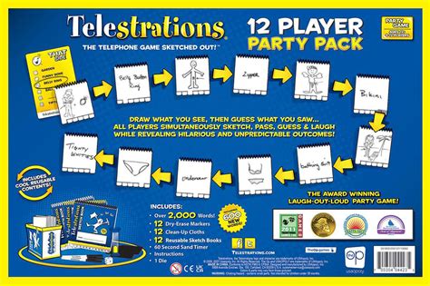 Telestrations® 12 Player The Party Pack The Op Games