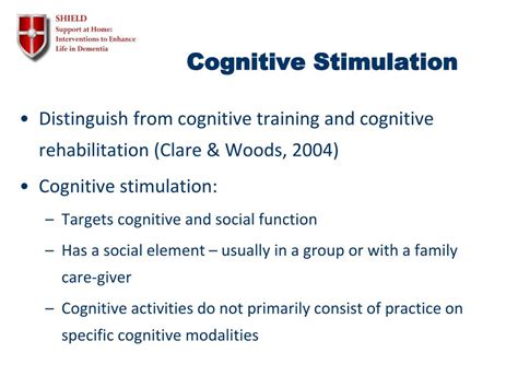 Ppt Cognitive Stimulation Therapy Cst For Dementia