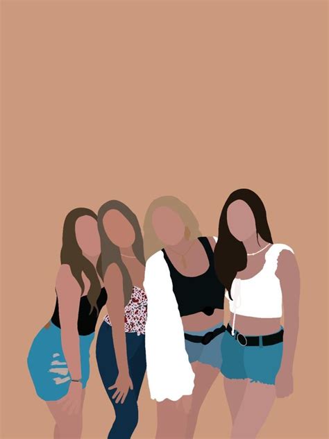 Personalized Illustration In 2021 Friends Illustration Girls Cartoon Art Illustration