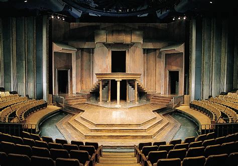 A View From The Front Our Iconic Thrust Stage Set Design Theatre