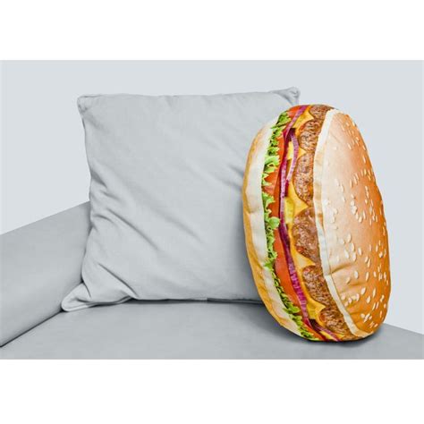 Even though they call them bean bag sofas, you won't find any beans or. Hamburger Pillow | Pillows, Bean bag chair