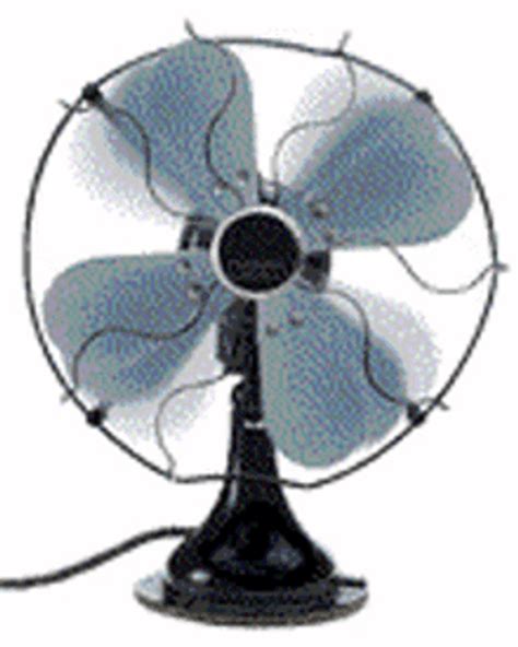 Small Electric Fan Moving 