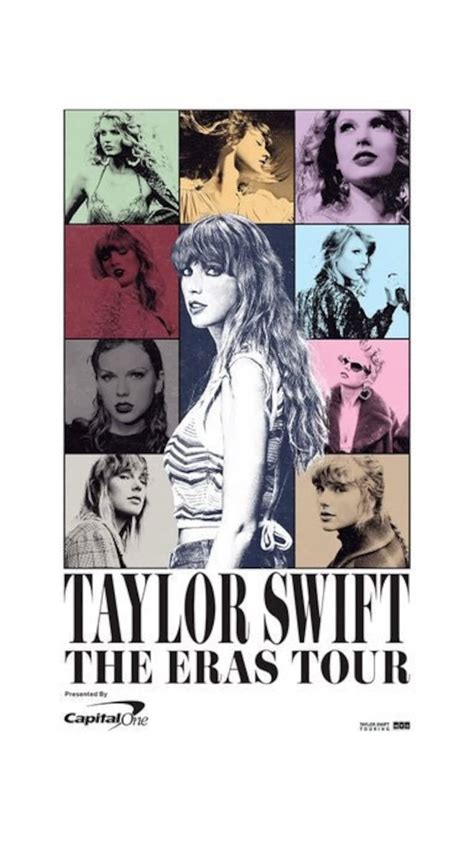 Taylor Swift The Eras Tour Poster Etsy Uk