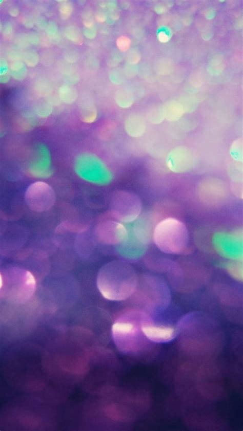 Download Abstract Iphone Purple Sparkle Wallpaper