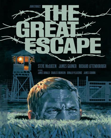 The Great Escape 1963 1288 × 1600 Criterion Poster By Sean Phillips