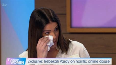 Wag Rebekah Vardy Says She Was Blackmailed With Fake Sex Tape Claims