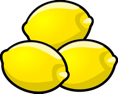 Lemons Clip Art At Vector Clip Art Online Royalty Free