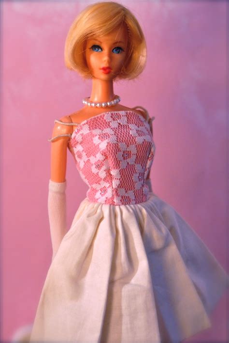 Blonde, raven (black), titian (red), brown sable (brownette) and white ginger (platinum). Hair Fair Barbie - Blonde | Barbie is wearing a vintage ...