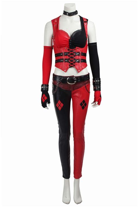 Batman Arkham Knight Harley Quinn Cosplay Costume New