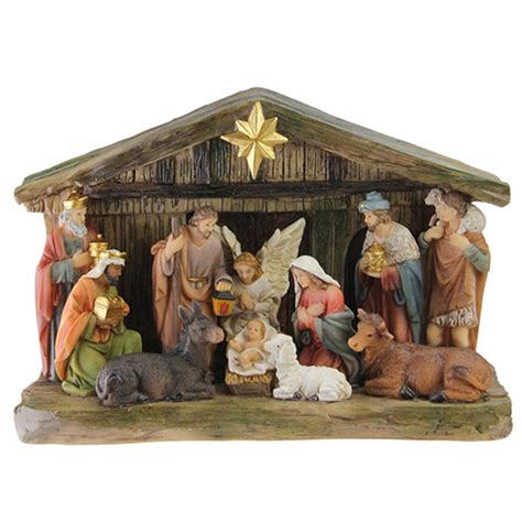 Northlight Seasonal 95in Pre Lit Led Nativity Scene Boscovs Led