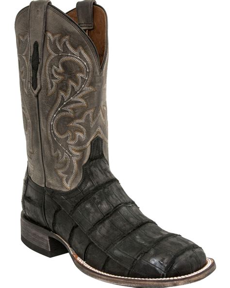 Lucchese Mens Malcolm Alligator Exotic Boots Boot Barn