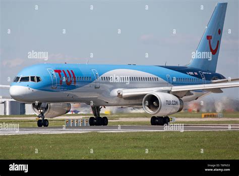 A Tui Airways Boeing 757 200 Registration G Oobc Taking Off From