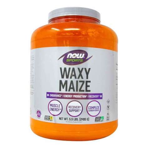 Now Foods Waxy Maize Powder 55 Lbs 2495 G