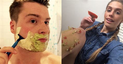 Why Aren T You Shaving With Peanut Butter Guac Or Hummus Yet