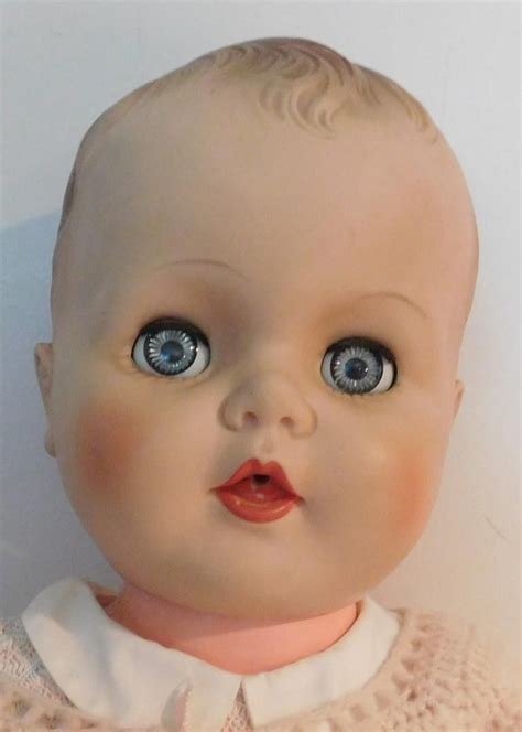 Vintage 1960s 25 Heavy Vinyl Drink And Wet Baby Doll Eegee Baby Carrie