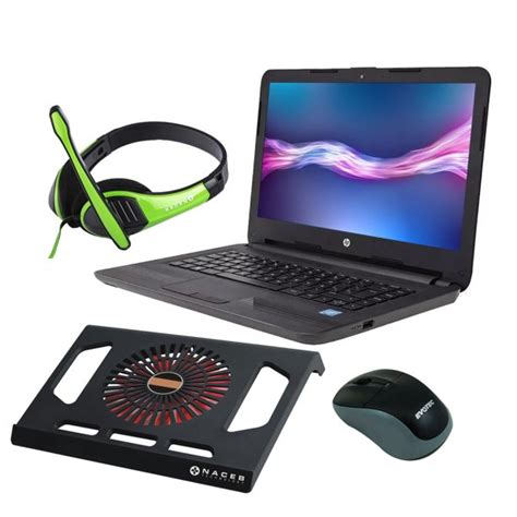 Laptop Hp 240 G5 Intel Celeron Ram 4gb Dd 1tb Kit Negro Bodega