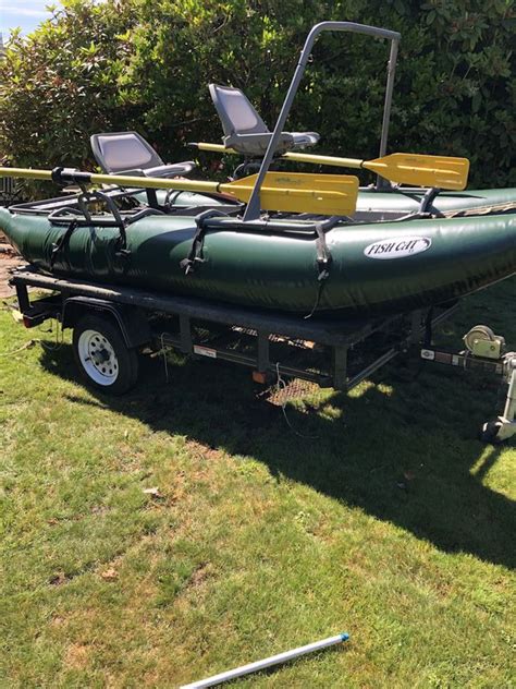 13 Ft Fish Cat Pontoon Boat For Sale In Pacific Wa Offerup