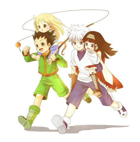 Gon Kite Killua And Alluka