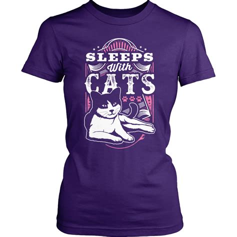 Cat T Shirt Design Sleep With Cats Shirt Designs Tshirt Designs