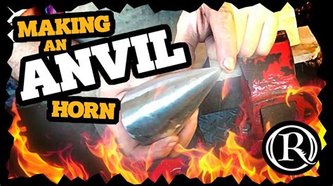 How To Make An Anvil Horn From Scrap Metal Youtube