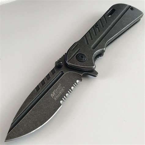 8 Mtech Spring Assisted Tactical Ballistic Edc Folding Pocket Knife