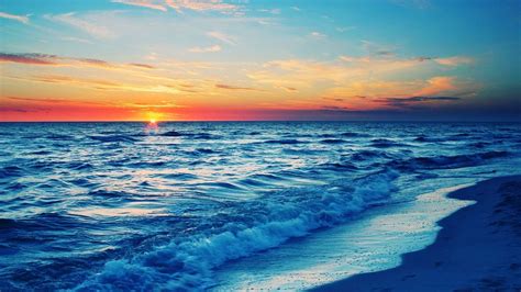 Download Beach Wallpapers Hd 1080p Sunset Beach Background Wallpapertip