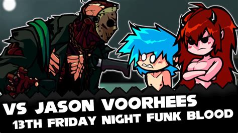 Fnf Vs Jason Voorhees 13th Friday Night Funk Blood All Game Over