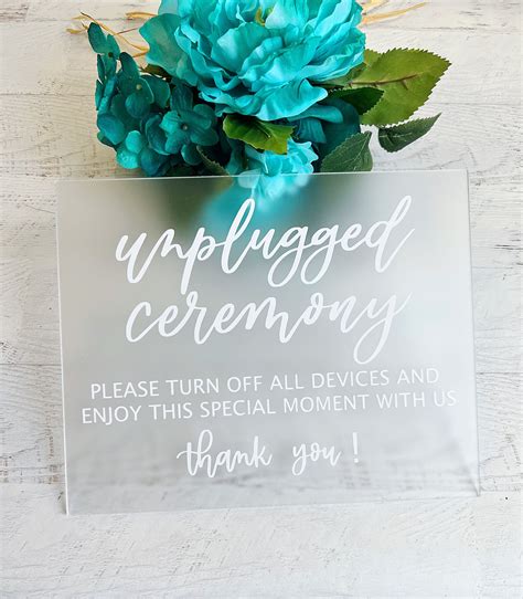 Frosted Acrylic Wedding Sign Custom Calligraphy Wedding Etsy In 2022