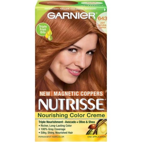 Garnier Nutrisse Light Natural Copper Nourishing Color Creme Ct