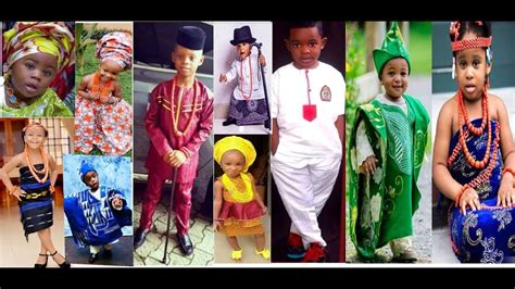 How to do ghana braids bun, hairstyles and updo's. Aso Ebi Styles For Nigerian Children - YouTube
