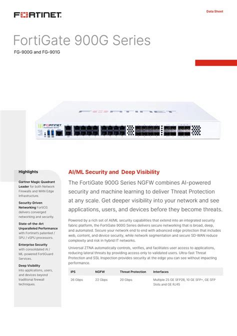 Fortinet 900g Firewall At Rs 2240000 Fortinet Firewall In Gurugram