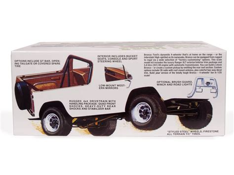 Amt 1978 Ford Bronco Wild Hoss 125 Level 2 Canada Hobbies