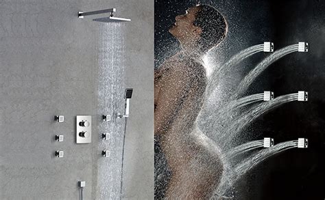 Shower Body Spary 4 PCS Chrome Artbath Brass Shower Body Sprays