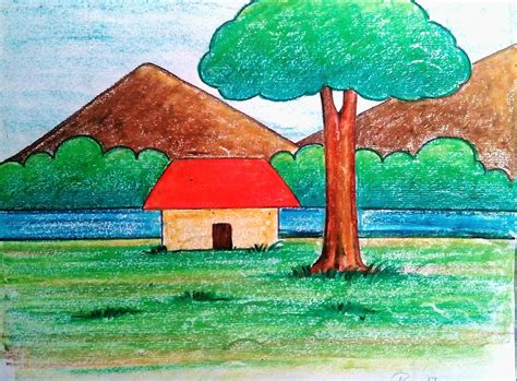 Scenery Easy Drawing Pictures For Kids Clickandno4