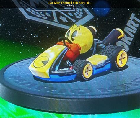 Pac Man Themed Std Kart Bike Pipe Frame And Kite Mario Kart 8 Mods
