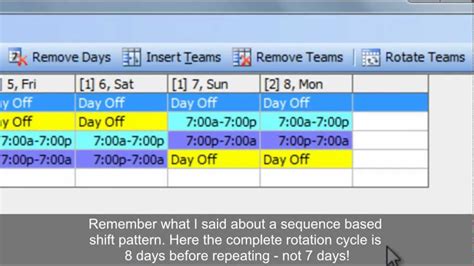 3 Crew 12 Hours Shift Roster The Pitman Shift Pattern Worksight