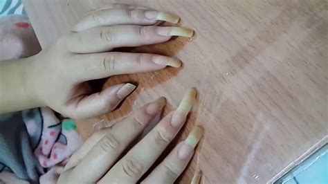 Gaffty Tapping And Scratching Using Her Very Long Natural Nails Video 1 Youtube
