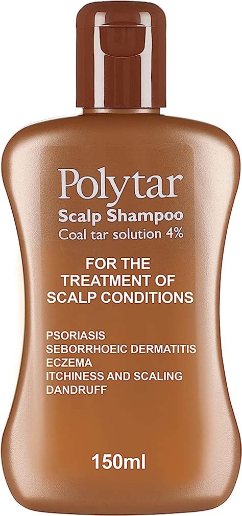Polytar Scalp Shampoo Treats Psoriasis Seborrhoeic Dermatitis