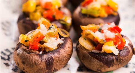 Sweet Potato Stuffed Mushroom Recipe The Healthy Treehouse