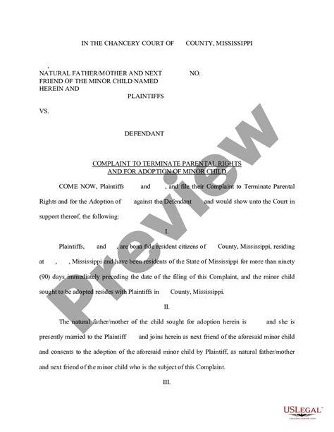 The Best Printable Termination Of Parental Rights Form Pa 2022 Valenpedia