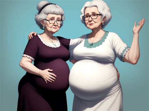 8k Pics Pregnant Granny Belly