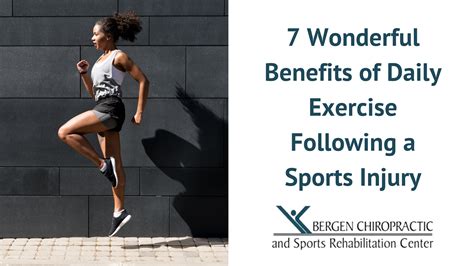 7 Wonderful Benefits Of Daily Exercise For Sports Injuries